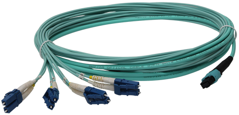 MPO-4DLC室内预端接光缆40G