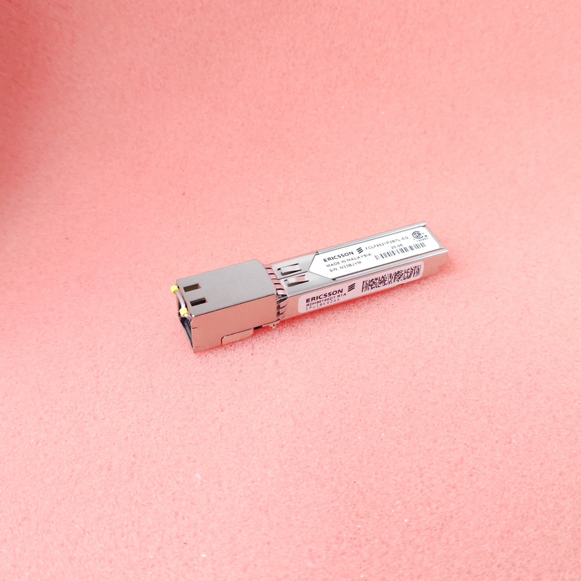 Ericsson FCLF8521P2BTL-EQ II-VI Finisar FCLF8522P2BTL 1000BASE-T Copper RJ45 SFP Transceiver 100m Cat5e